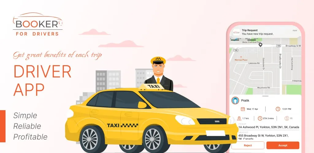 Booker Driver App