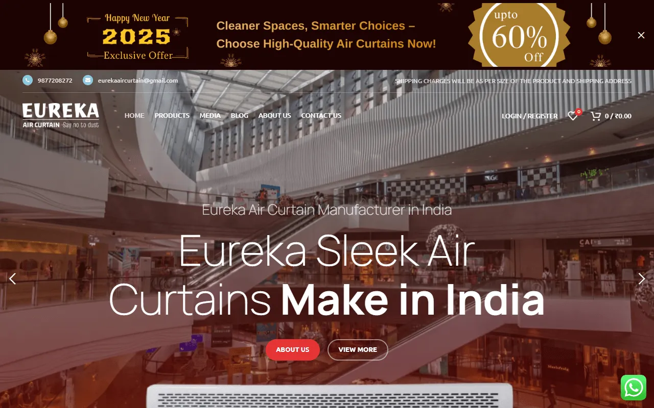 eurekaaircurtain.com
