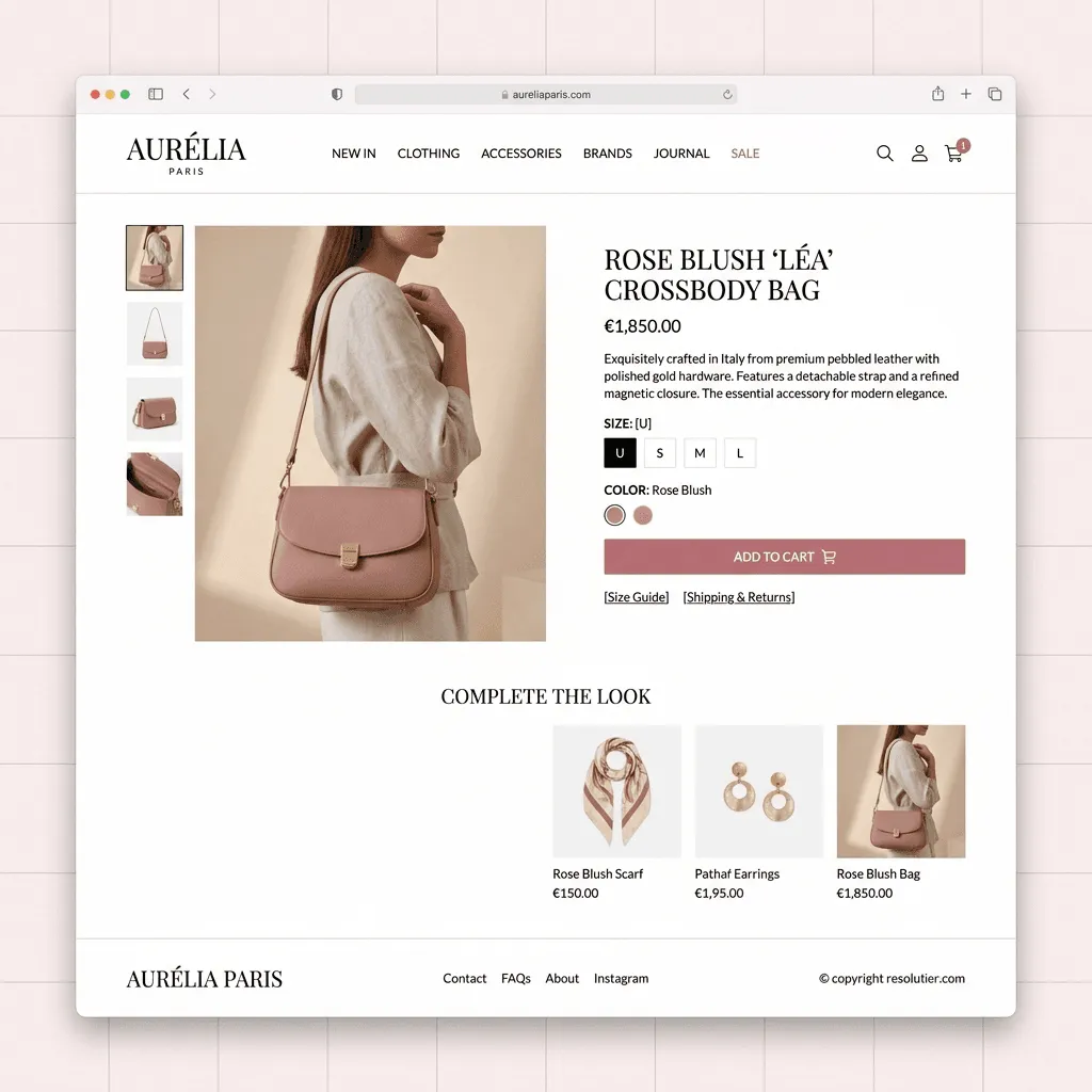 Shopify Store Redesign